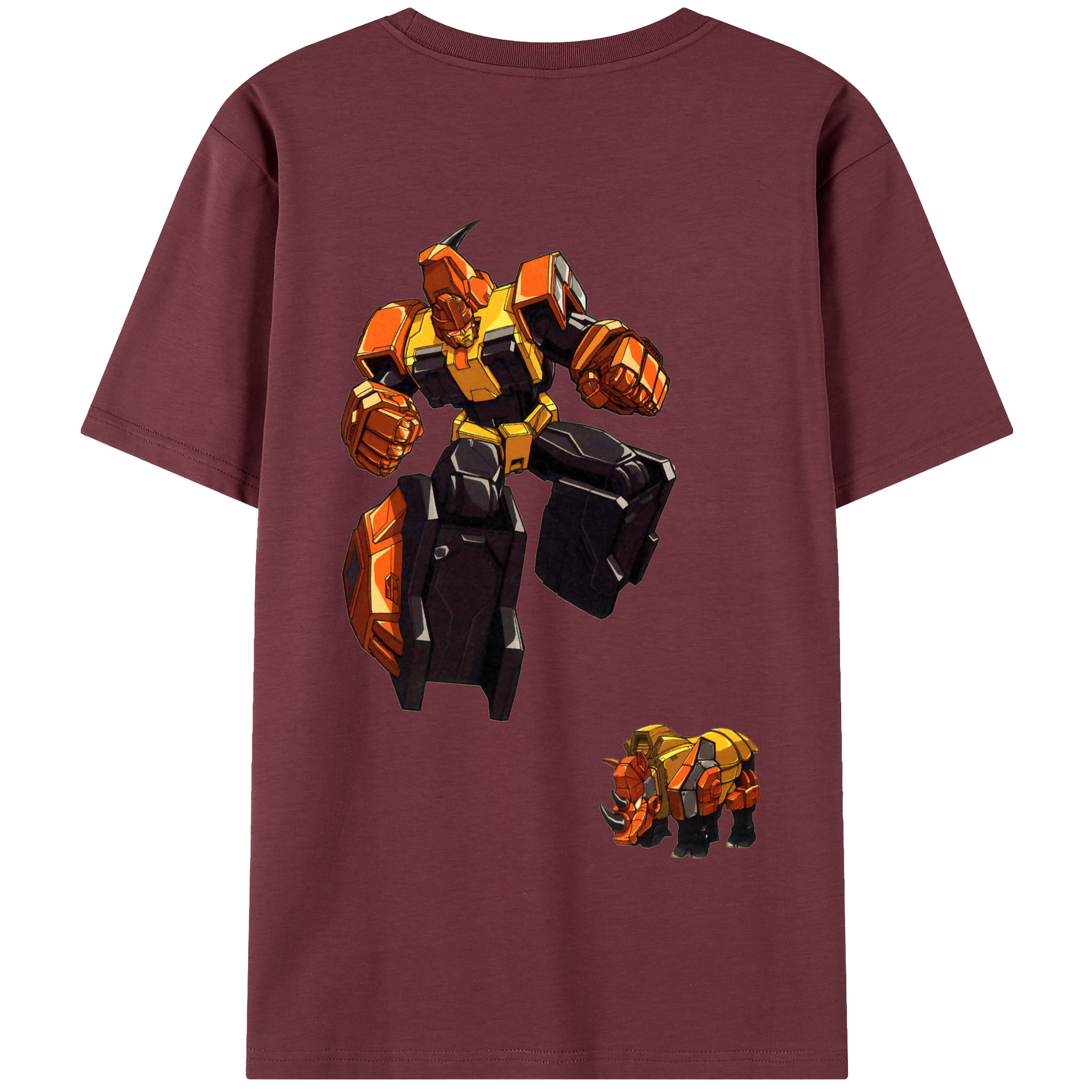（画像用）  綿100％半袖Tシャツ（背面プリント）